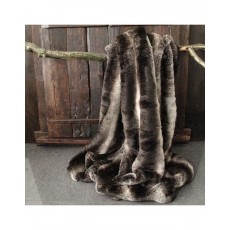 Faux Fur Throw Chinchilla 150cm x 220cm