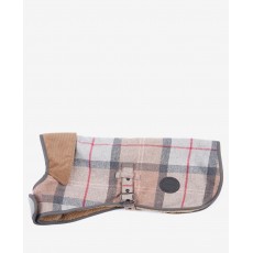 Barbour Wool Dog Coat Taupe/Pink