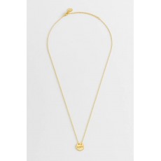 Vibes Cut Out Disc Necklace - Gold Plated