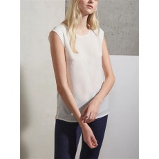 French Connection Polly Plains Capped Tee