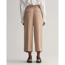Gant Wide Cropped Belted Pants