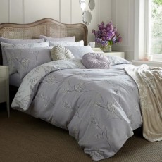 Laura Ashley Pussy Willow Duvet Cover Set Lavender