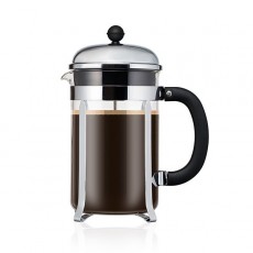 Chambord Coffee Press W/Sanroprene Handle 12Cup 1.5L-Black