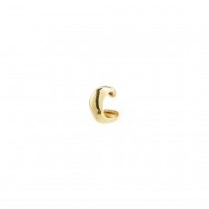 Pilgrim Force Recycled Ear Cuff Gold-Plated