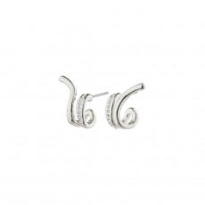 Nadine Recycled Earrings Silver-Plated