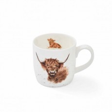 Wrendale Royal Worcester Highland Cow Mug