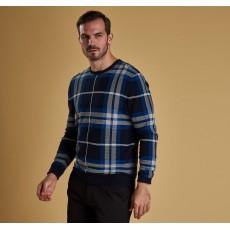 Barbour Blue Newmark Crew