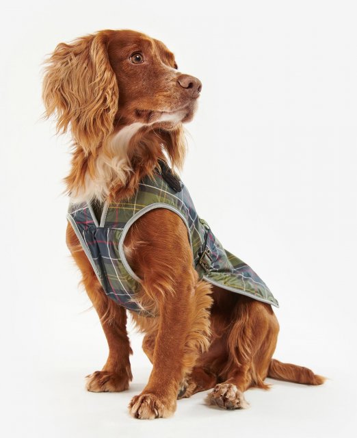 Barbour Tartan Waterproof Dog Coat