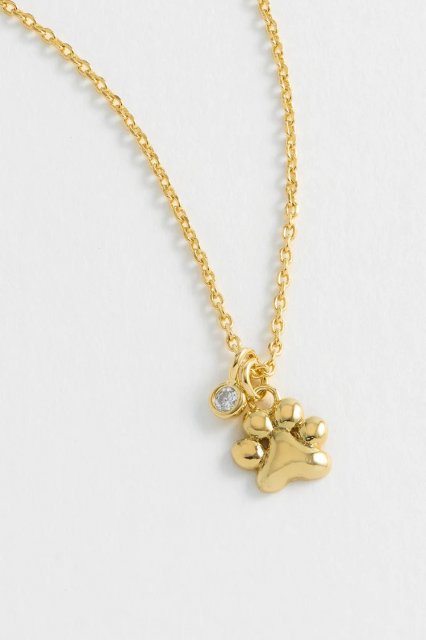 Paw Necklace - Gold Plated