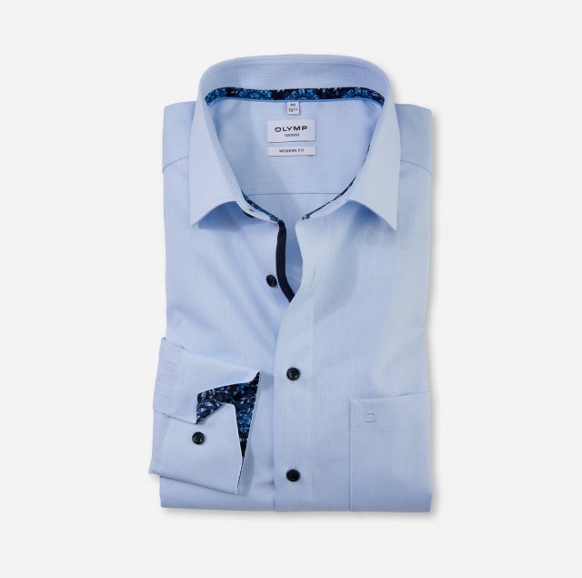 Olymp Tendz Modern Fit Contrast Shirt