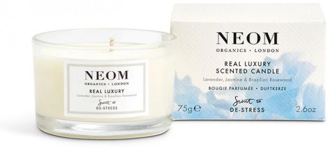 Neom De-Stress Real Luxury Travel Candle