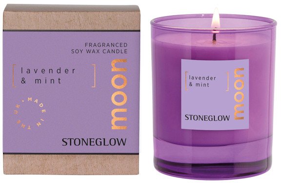 Stoneglow Elements Moon-Lavender & Mint Tumbler