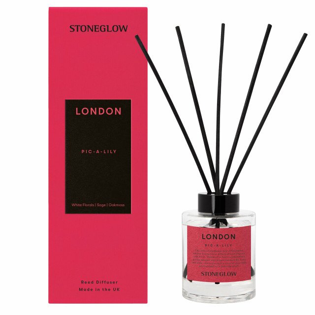 Stoneglow Explorer-London Pic-a-Lily Reed Diffuser 150ml