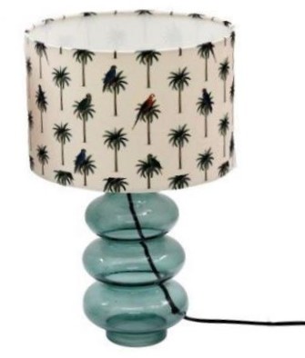 Palm Print Table Lamp