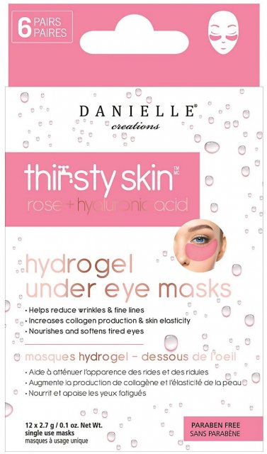 Danielle Hydrogel Under Eye Masks-Rose&Hyaluronic Acid