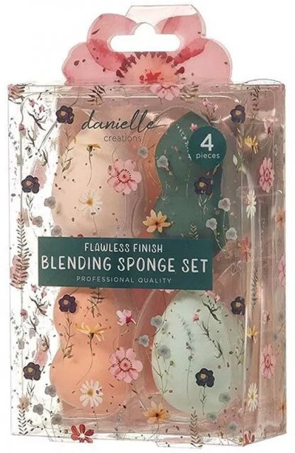 Danielle Painted Floral Cosmetic Sponge