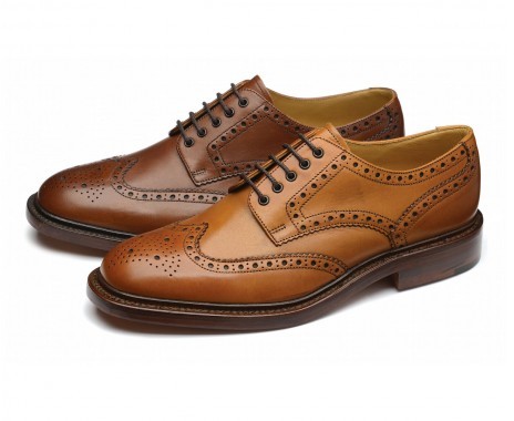 Loake Chester Shoes Tan