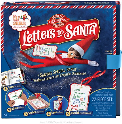Elf On The Shelf Elf Delivers Letters To Santa Kit