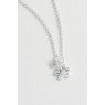 Paw Necklace - Silver Plated