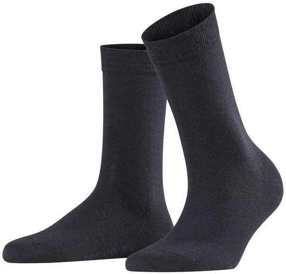 FALKE Softmerino Damessokken, verpakking van 3 stuks, zwart, 39/40 EU FALKE Softmerino Damessokken, verpakking van 3 stuks, zwart, 39/40 EU