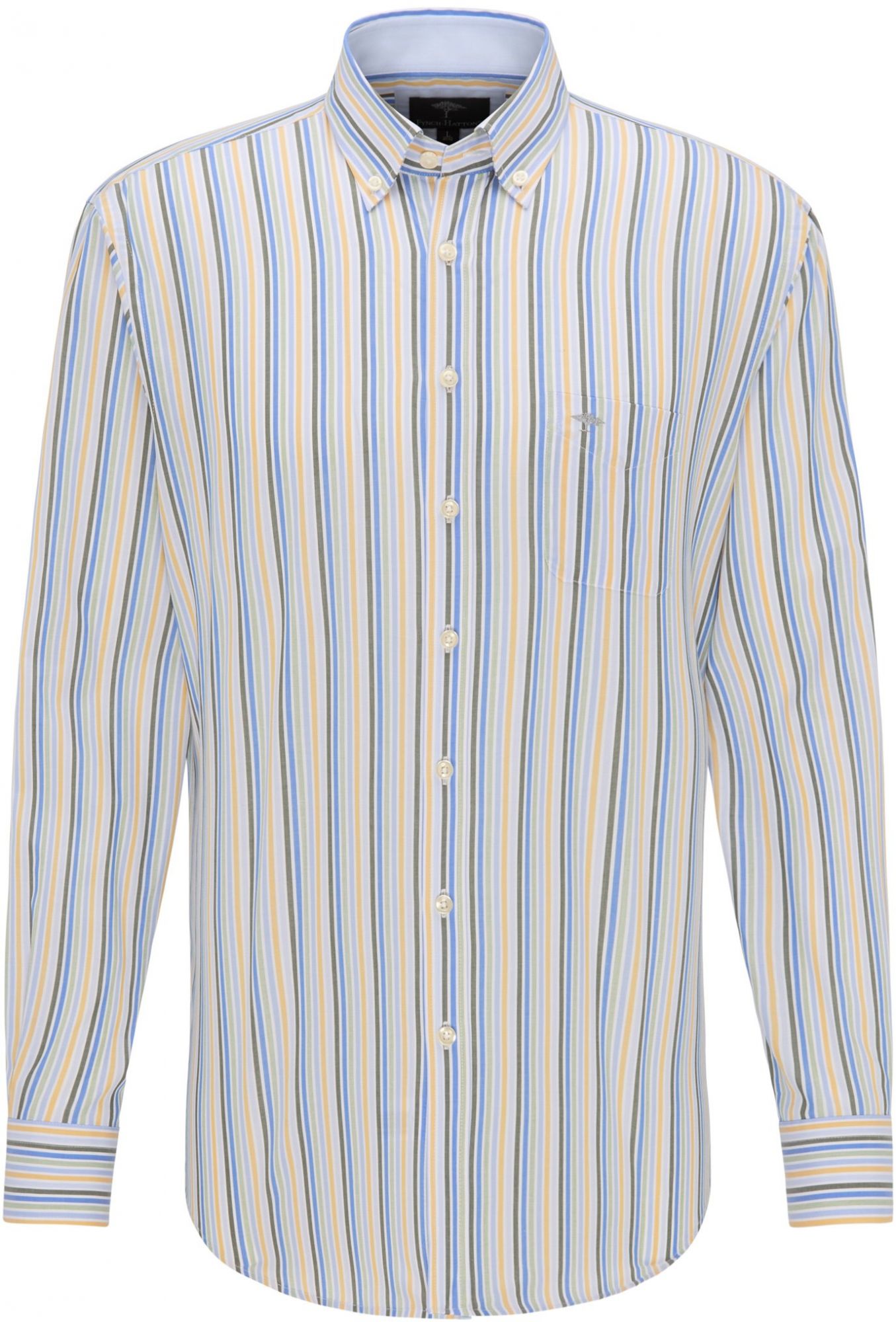 Fynch Hatton Fynch-Hatton Checks and Stripes LS Shirt - Shirts - Barbours