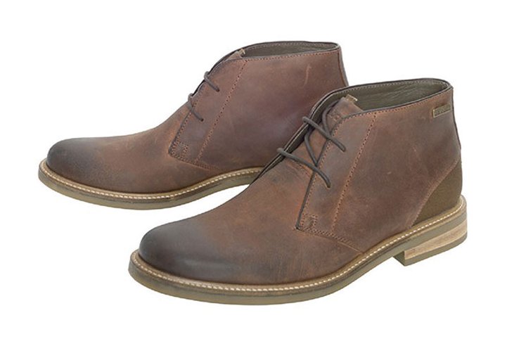barbour tan shoes