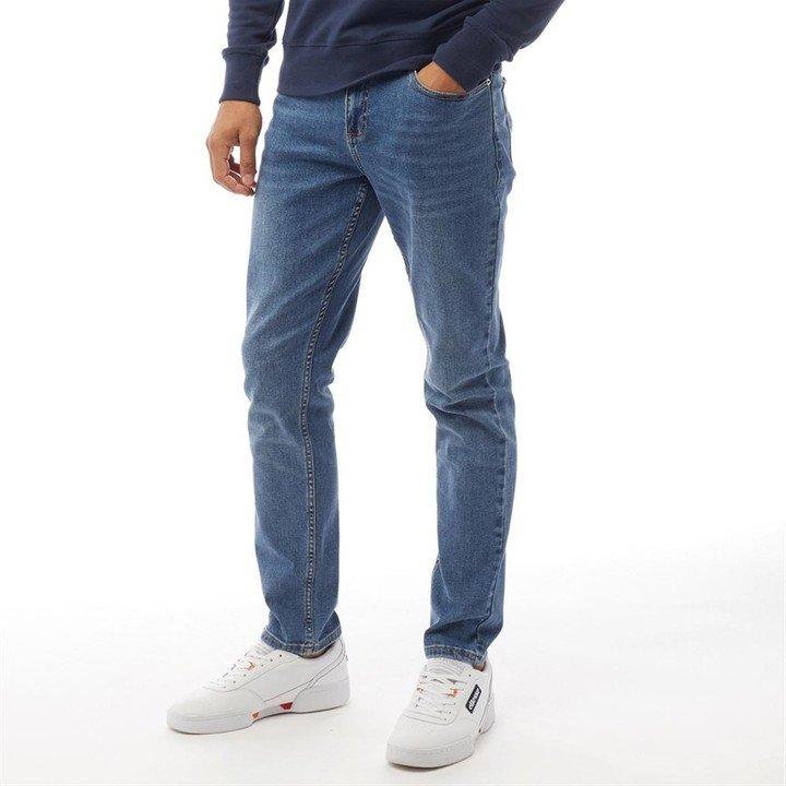 Men's Farah Elm Stretch Denim Jeans in Indigo