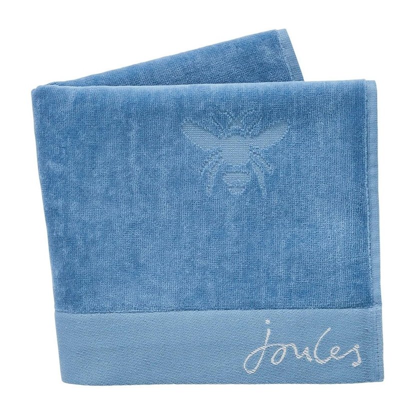 Joules Botanical Bee Plain Towel Hand Towels Barbours
