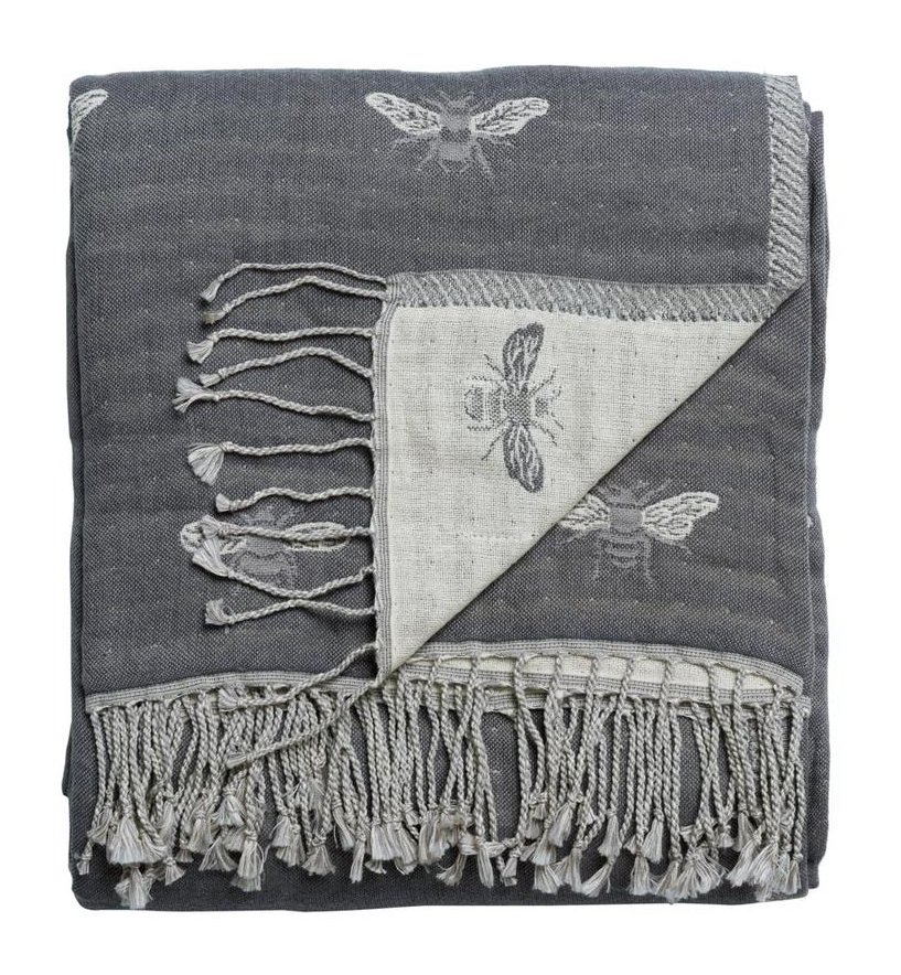 Sophie Allport Bee Throw 150 x 200cm Throws Barbours