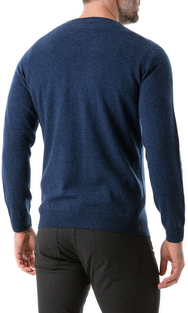 Rodd & Gunn Queenstown Wool Jumper Ink - Jumpers - Barbours