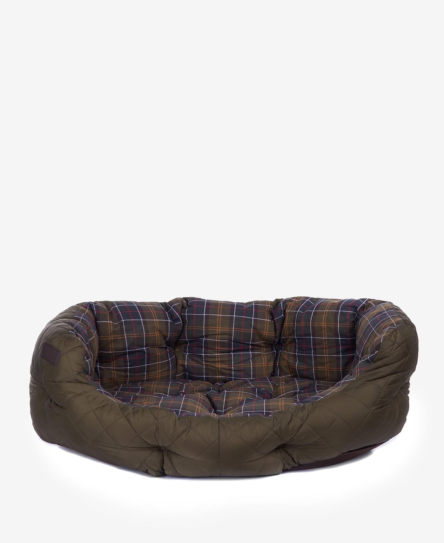 Barbour Quilted Dog Bed 35in Olive Pets Barbours