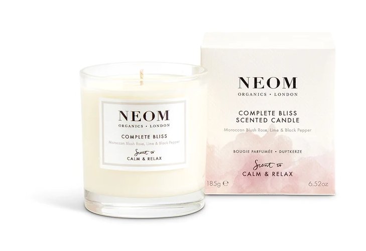 Neom 1 Wick Candle Complete Bliss Scented Candle Candles Barbours