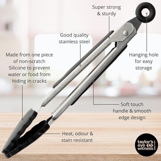Forchetta Da Intaglio Forte Range 18 Cm – Taylor's Eye Witness, Acciaio Inox Ad Alto Carbonio, Made In UK, Full Tang
