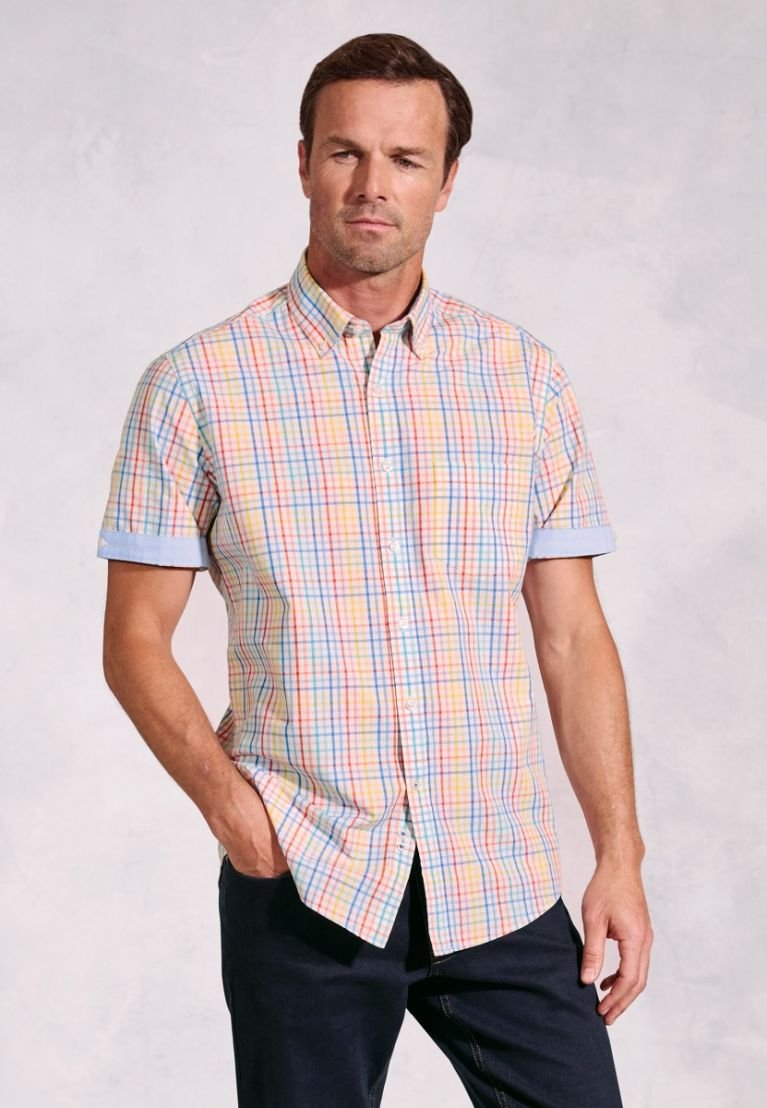 Brook Taverner Buffalo Check Classic Fit Shirt main image 1