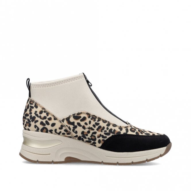 rieker animal print boots
