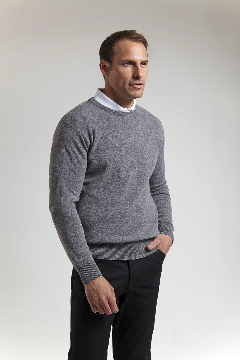 Glenmuir Crew Neck Pullover - Knitwear - Barbours