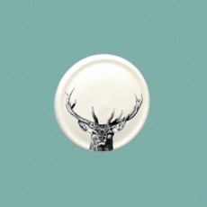 Majestic Stag China Coaster