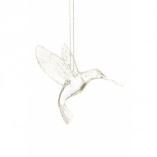 Hummingbird Decoration Clear