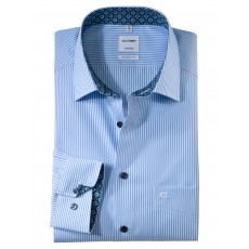 Olymp Tendenz modern fit shirt Blue