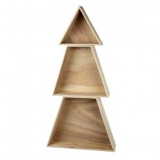 Wooden Tree Shelves