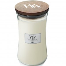 Woodwick Linen Large Hourglass Candle