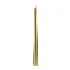 Wax Lyrical Taper Gold Candle