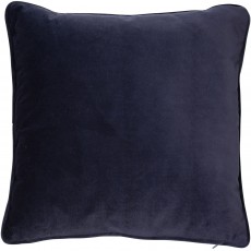 Velvet Piped -Navy 43x43