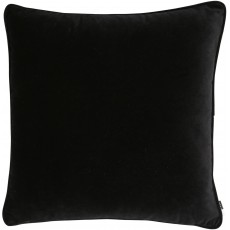 Velvet Piped Black 43x43