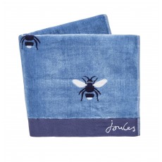 Joules Pale Blue Botanical Bee Towel