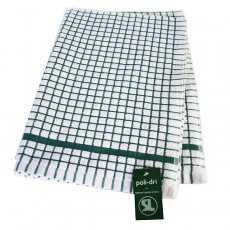 Poli-Dri Tea Towel Hunter Green