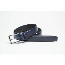 35mm Ibex Stitched Edge Genuine Leather Belt