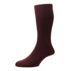Softop Wool Rich Thermal Socks Burgundy 6-11