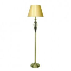 Bybliss Floor Lamp Antique Brass