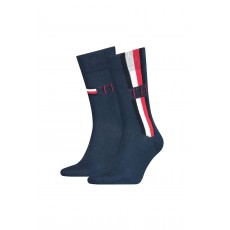Tommy Hilfiger 2 Pack Iconic Stripe Socks